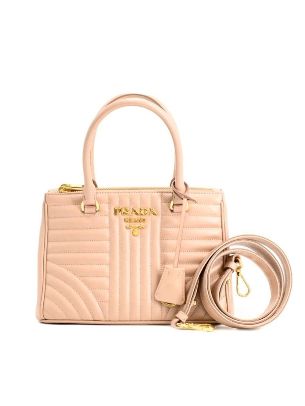 Prada Handbag 2-Way Pink